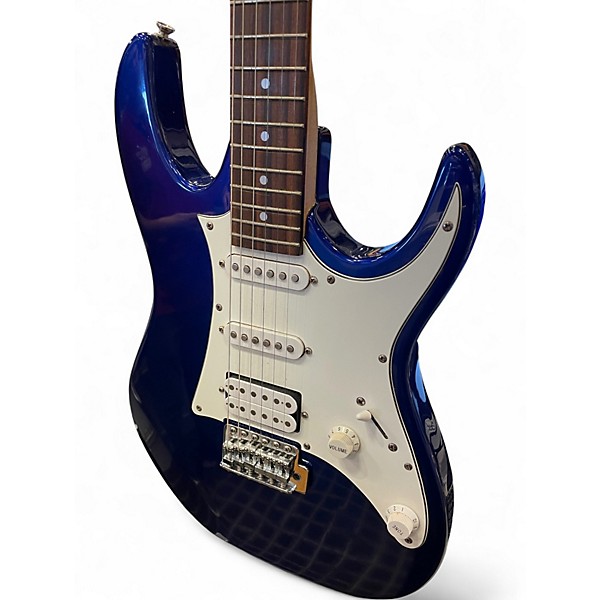 Used Ibanez GRX40 Blue Sapphire Solid Body Electric Guitar