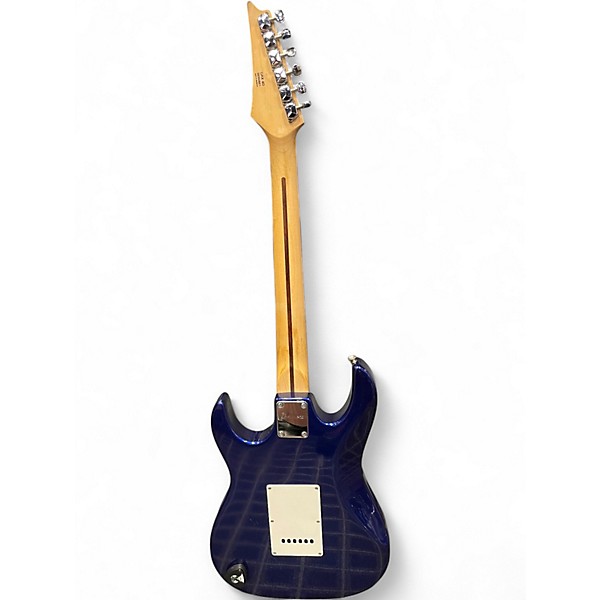 Used Ibanez GRX40 Blue Sapphire Solid Body Electric Guitar