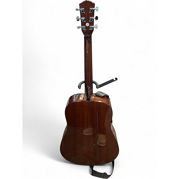 Used Fender CD60 Dreadnought Natural Acoustic Guitar