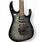 Used Ibanez J CUSTOM RG8870 Trans Black Solid Body Electric Guitar