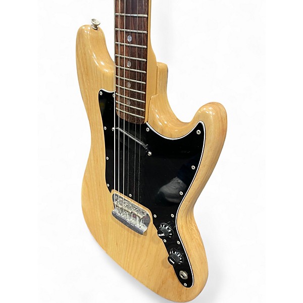 Vintage 1978 Fender MUSIC MASTER Natural Solid Body Electric Guitar