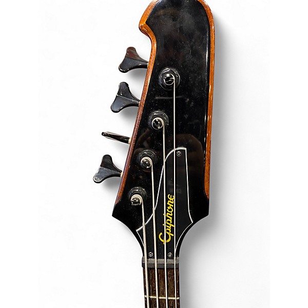 Used Epiphone Thunderbird IV Vintage Sunburst Electric Bass Guitar