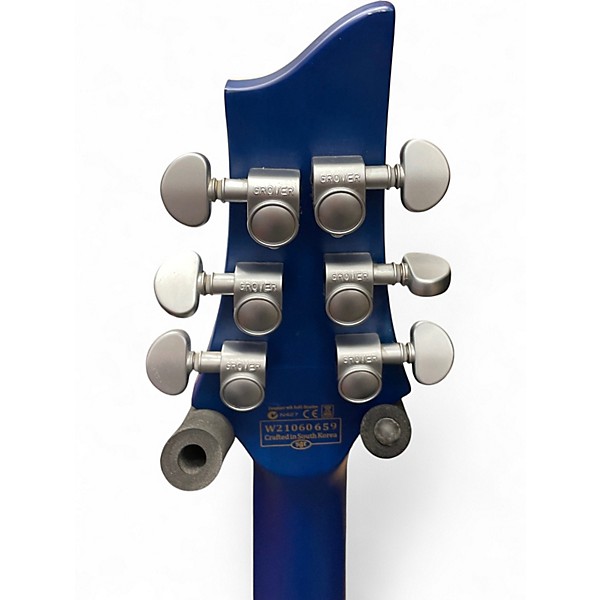 Used Schecter Guitar Research C1 Platinum Midnight Blue Solid Body Electric Guitar