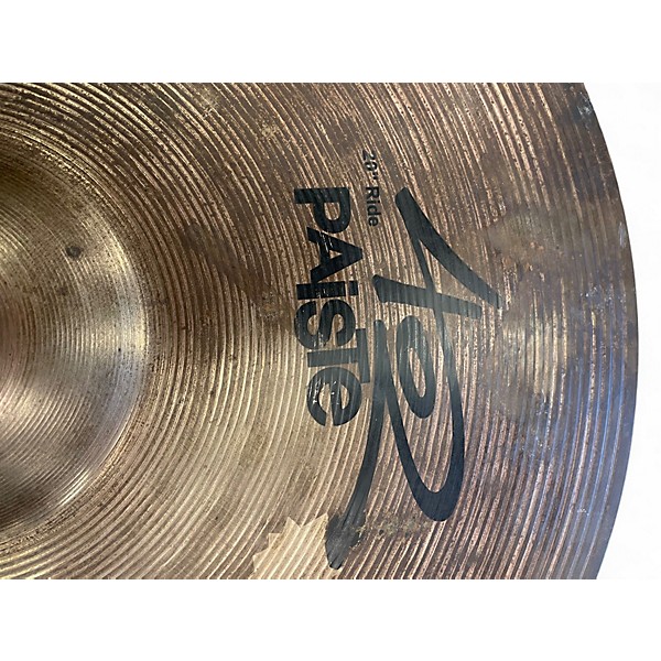 Used Paiste 20in 402 Cymbal