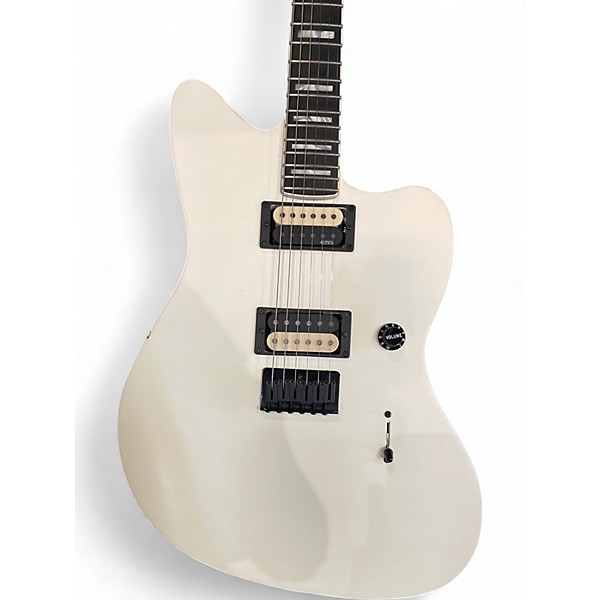 Used Fender Jim Root Signature Jazzmaster Alpine White Solid Body Electric Guitar