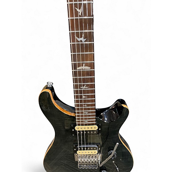 Used PRS SE Custom 24 DARK GREEN Solid Body Electric Guitar