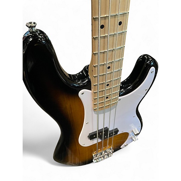 Used Squier Precision Bass 2 Color Sunburst Electric Bass Guitar