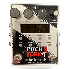 Used Electro-Harmonix Pitch Fork Polyphonic Pitch Shifting Effect Pedal