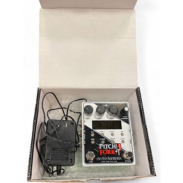 Used Electro-Harmonix Pitch Fork Polyphonic Pitch Shifting Effect Pedal