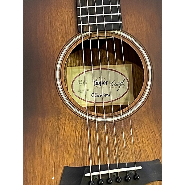 Used Taylor GS Mini Koa Plus Brown Acoustic Electric Guitar
