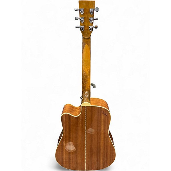 Used Zager ZAD-50CE Natural Acoustic Electric Guitar