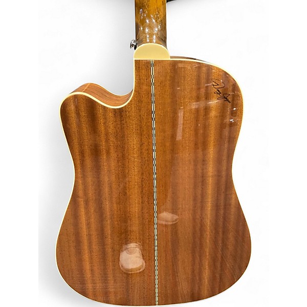 Used Zager ZAD-50CE Natural Acoustic Electric Guitar