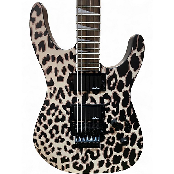 Used Jackson SLX Soloist LEOPARD Solid Body Electric Guitar