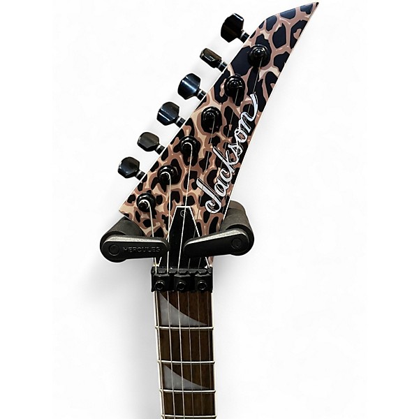 Used Jackson SLX Soloist LEOPARD Solid Body Electric Guitar