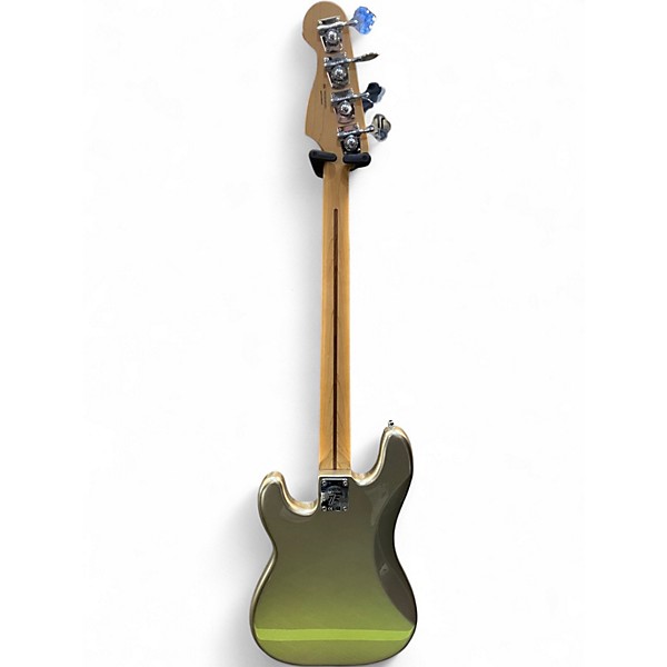 Used Fender 75th anniversary precision bass Metallic Silver Electric Bass Guitar