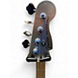Used Fender 75th anniversary precision bass Metallic Silver Electric Bass Guitar