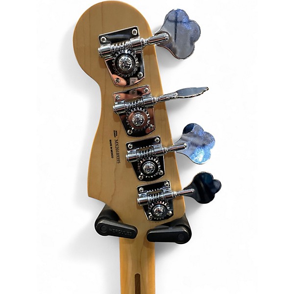 Used Fender 75th anniversary precision bass Metallic Silver Electric Bass Guitar