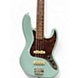 Used Fender Vintera 60s Jazz Bass Blue Electric Bass Guitar