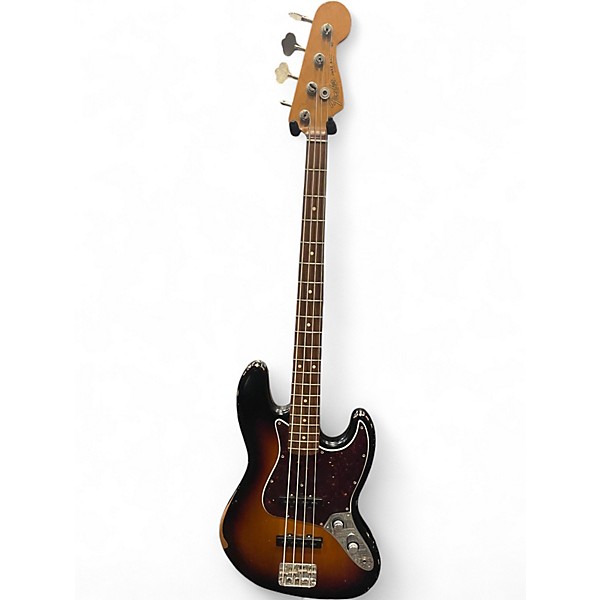 Used Fender 60TH ANNIVERSARY ROADWORN JAZZBASS Sunburst Electric Bass Guitar