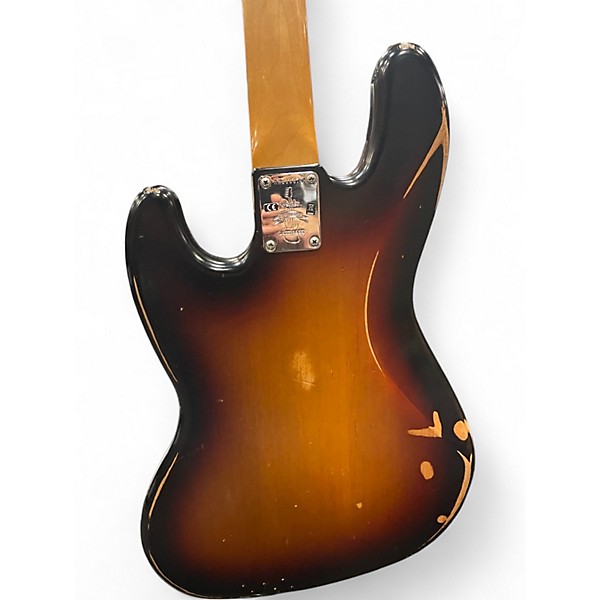Used Fender 60TH ANNIVERSARY ROADWORN JAZZBASS Sunburst Electric Bass Guitar
