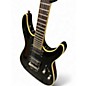 Used Schecter Guitar Research DIAMOND SERIES BLACKJACK Gloss Black Solid Body Electric Guitar