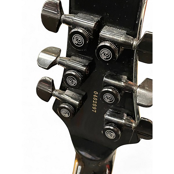 Used Schecter Guitar Research DIAMOND SERIES BLACKJACK Gloss Black Solid Body Electric Guitar