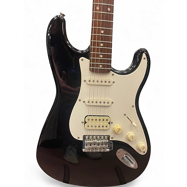 Used Squier Affinity Stratocaster Black Solid Body Electric Guitar
