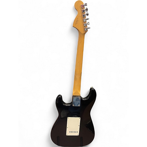 Used Squier Affinity Stratocaster Black Solid Body Electric Guitar