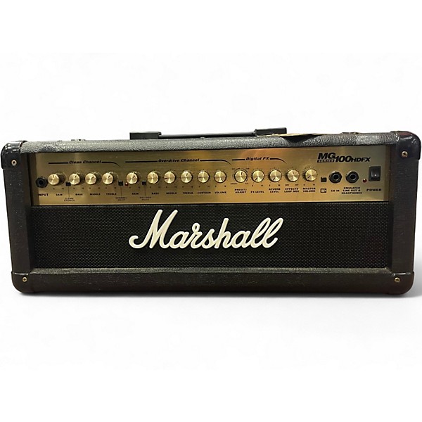 Used Marshall MG100HDFX 100W Solid State Guitar Amp Head