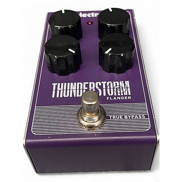 Used TC Electronic ThunderStorm Flanger Effect Pedal