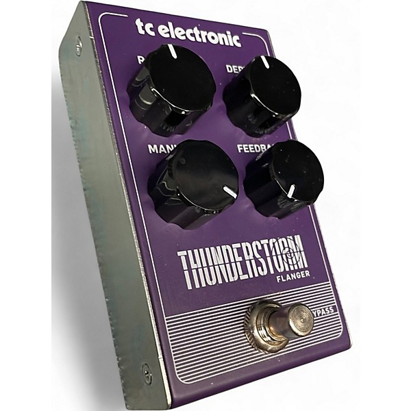 Used TC Electronic ThunderStorm Flanger Effect Pedal