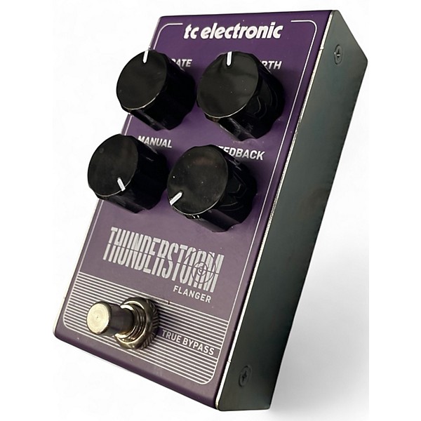 Used TC Electronic ThunderStorm Flanger Effect Pedal