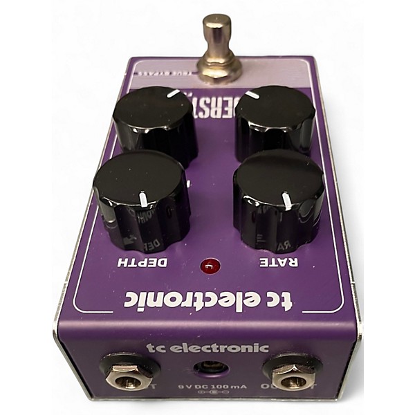 Used TC Electronic ThunderStorm Flanger Effect Pedal