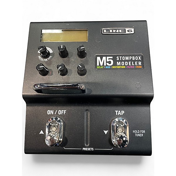 Used Line 6 M5 stomp box modeler Effect Processor