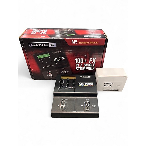 Used Line 6 M5 stomp box modeler Effect Processor