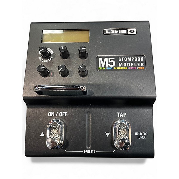 Used Line 6 M5 stomp box modeler Effect Processor