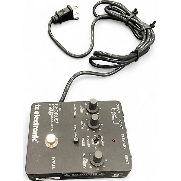 Used TC Electronic Stereo chorus pitch modulator and flanger Effect Pedal