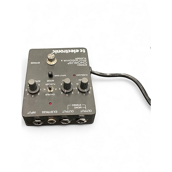 Used TC Electronic Stereo chorus pitch modulator and flanger Effect Pedal