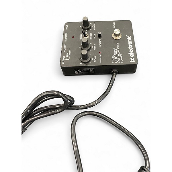 Used TC Electronic Stereo chorus pitch modulator and flanger Effect Pedal