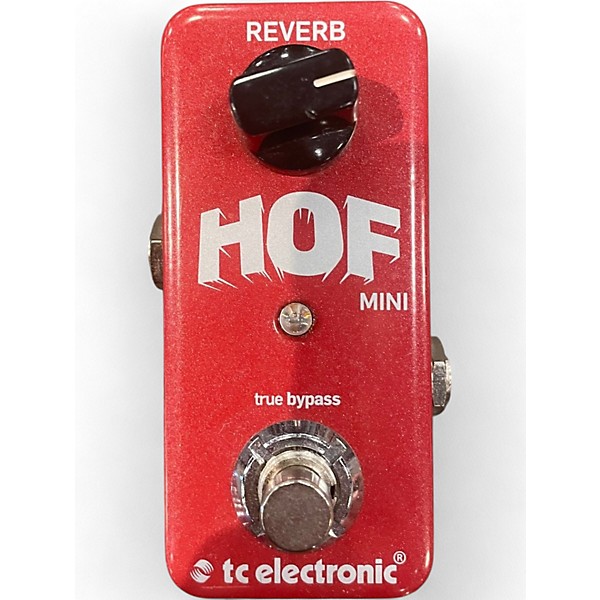 Used TC Electronic HOF mini reverb Effect Pedal