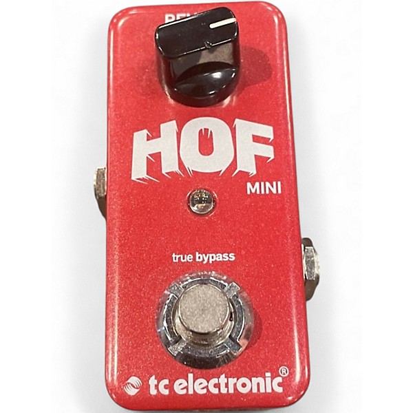 Used TC Electronic HOF mini reverb Effect Pedal