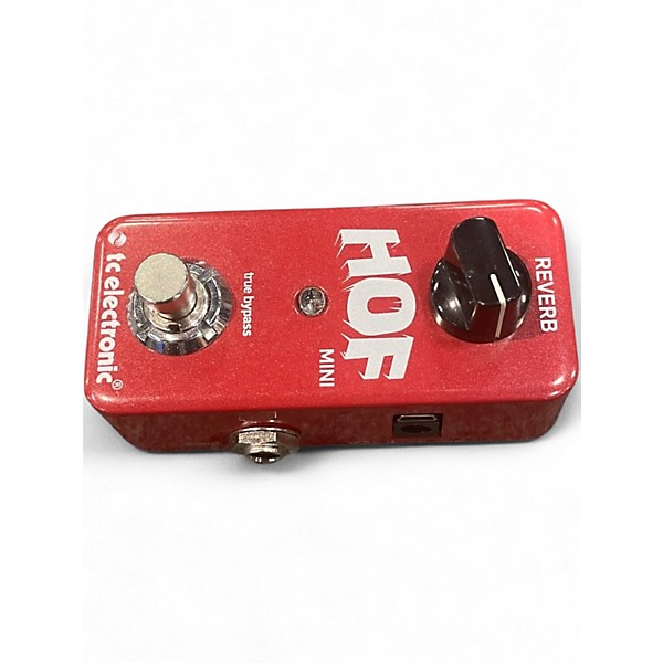 Used TC Electronic HOF mini reverb Effect Pedal