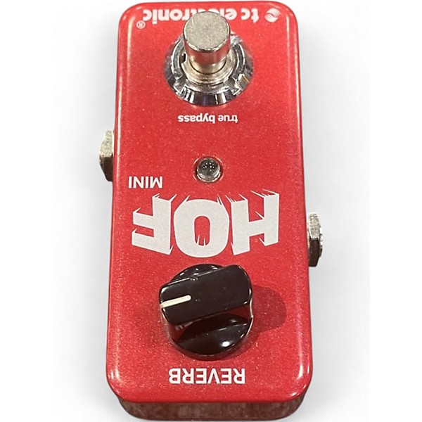 Used TC Electronic HOF mini reverb Effect Pedal