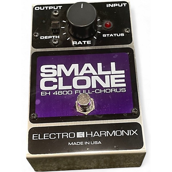 Used Electro-Harmonix Small Clone Analog Chorus Effect Pedal