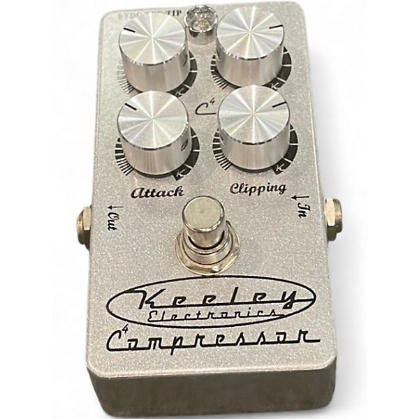 Used Keeley 4 Knob Compressor Effect Pedal