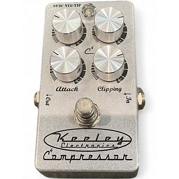 Used Keeley 4 Knob Compressor Effect Pedal