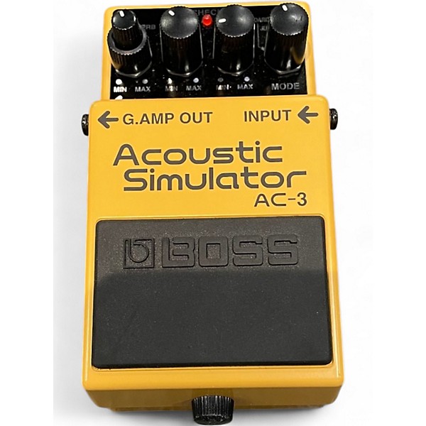 Used BOSS AC3 Acoustic Simulator Effect Pedal