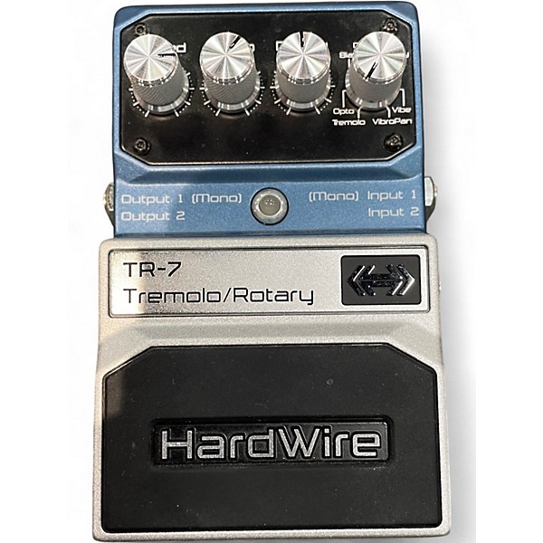 Used Hardwire Tr-7 Tremolo/Rotary Effect Pedal