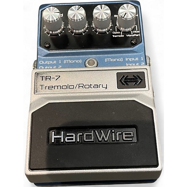 Used Hardwire Tr-7 Tremolo/Rotary Effect Pedal