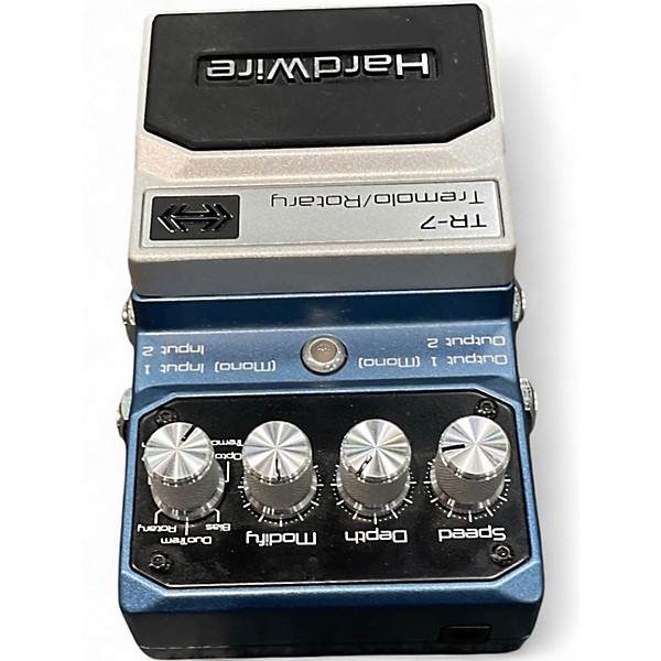 Used Hardwire Tr-7 Tremolo/Rotary Effect Pedal